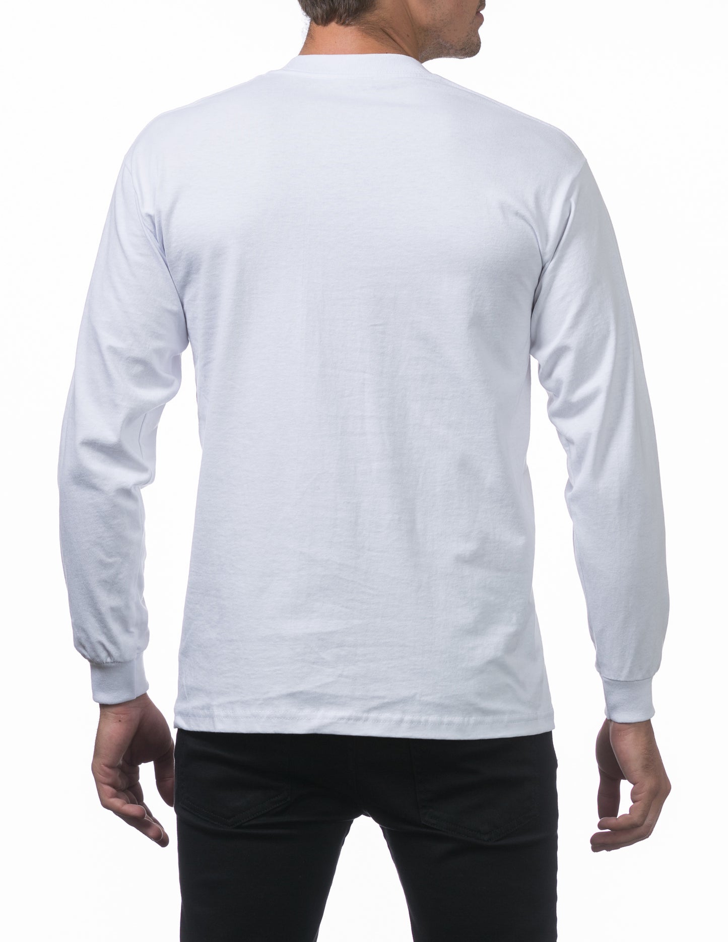 Pro Club Heavyweight Cotton Long Sleeve Crew Neck T-shirt